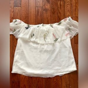 Off- shoulder WhiteTop